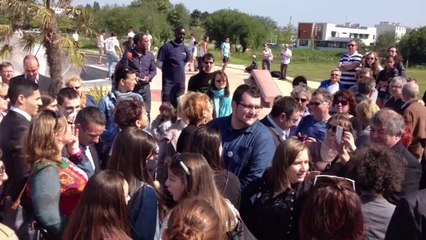 La ministre des sports à Lanester