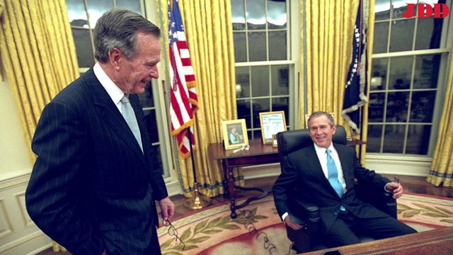 Le grand angle diplo : Bush, Clinton... Quand l'Amérique joue à Dynasty