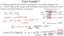 Additional Examples 01 (Balmer Series for Hydrogen) Hydrogen Atom, AP Physics B - Educator.com - Tablet