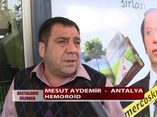 HEMOROİD HASTALIĞI VARDI ŞİFALI BİTKİLERİ KULLANDI