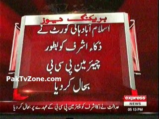 Court reinstates Zaka Ashraf as PCB chief yet again