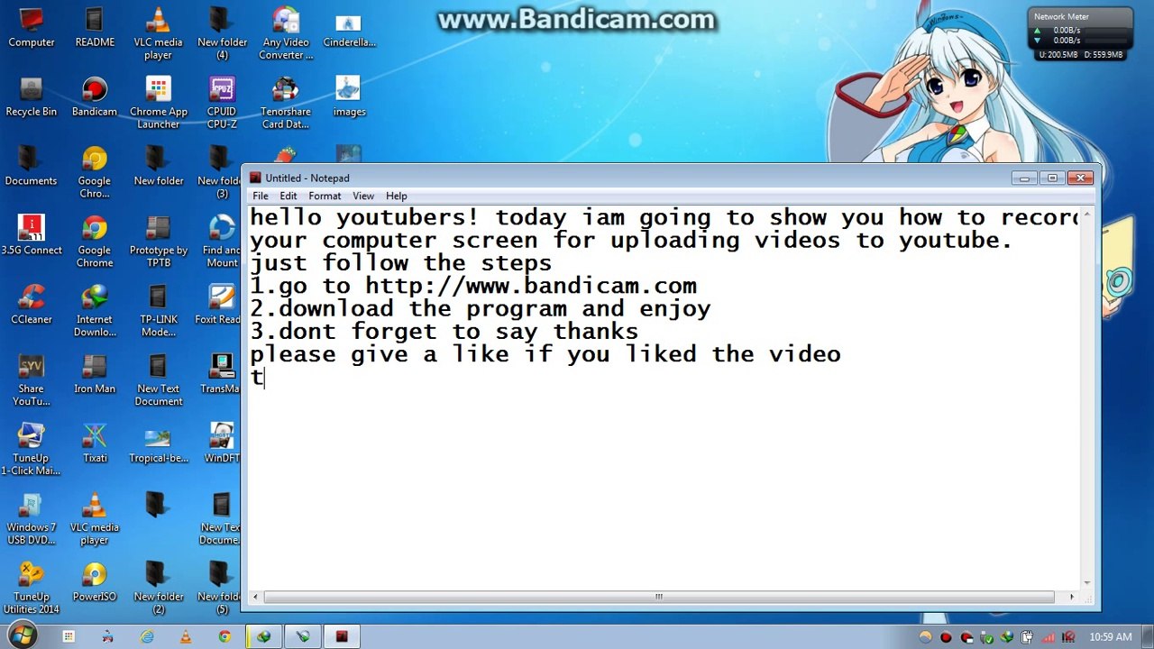 how to record computer screen for uploading videos on youtube dailymotion metacafe