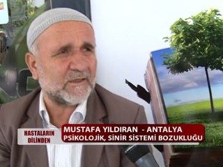 PSİKOLOJİK,SİNİR SİSTEMİ BOZUKLUĞU HASTALIĞI VARDI ŞİFALI BİTKİLERİ KULLANDI