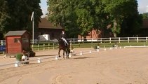 JBE Justine Bonnet Résédas de la Grange dressage CIC* Jardy 2014