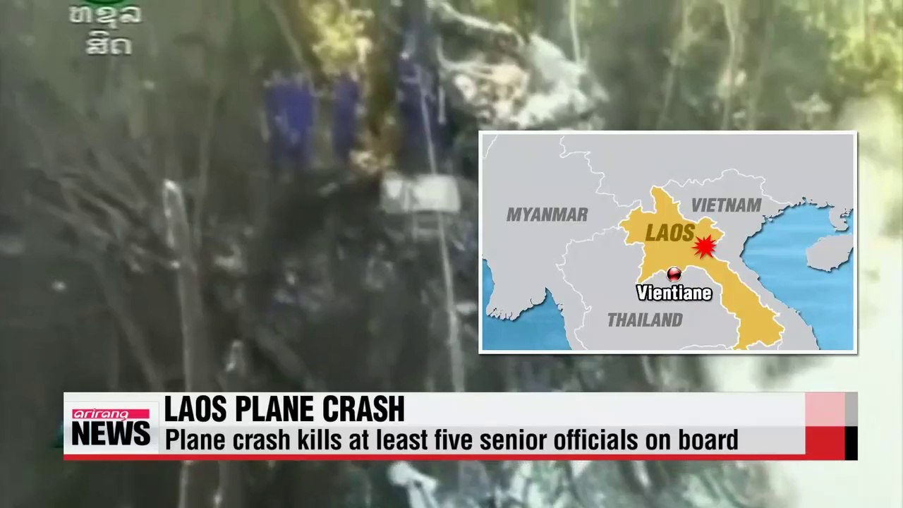 Laos plane believed to be carrying nation's defense minister crashes