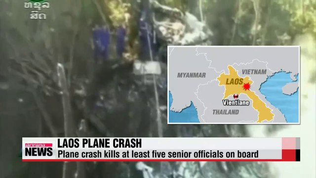 Laos plane believed to be carrying nation's defense minister crashes