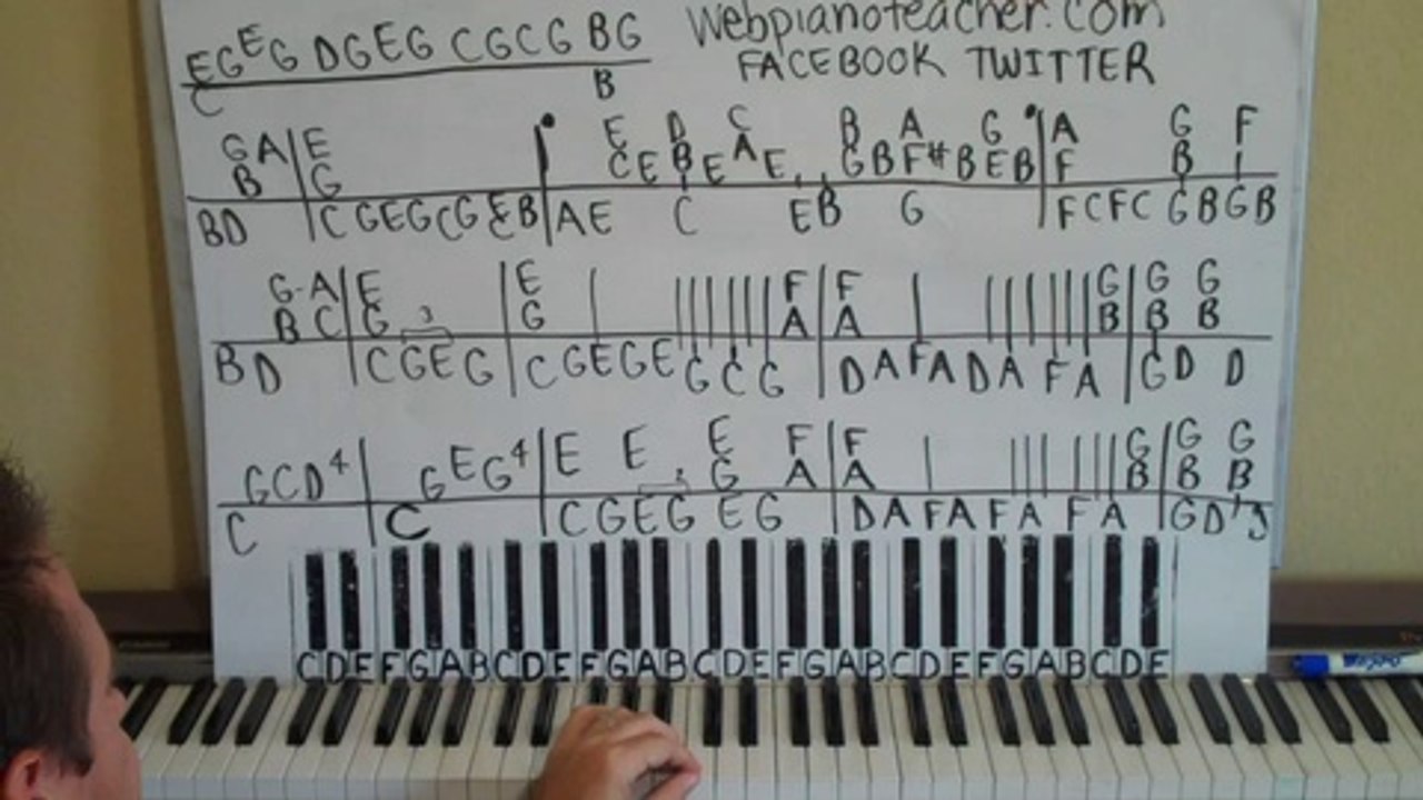Romantic Piano Solo Lesson by Ear - Lesson 41