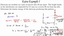 Additional Examples 01 (Kinetic Energy of Electrons) Matter Waves, AP Physics B - Educator.com - CAM