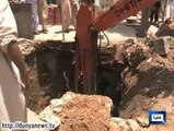 Dunya News-Water Board, police act jointly, cut illegal connections