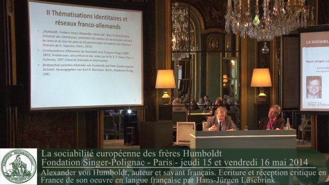 Alexander von Humboldt, auteur et savant franco-allemand. Ecriture et réception critique en France de son oeuvre en langue française par Hans-Jürgen Lüsebrink