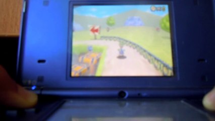 SUPER MARIO 64 DS porte du chomp enchaîné avec luigi