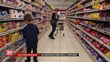 Le Nutella, cette pâte à tartiner, née en Italie, fête ses 50 ans