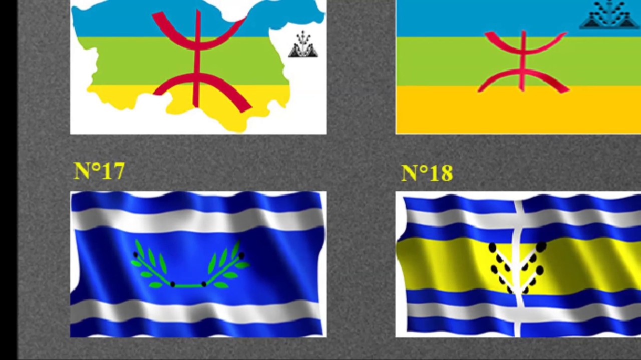 Election du drapeau kabyle.