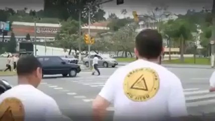 Funny punishment for traffic rules violation