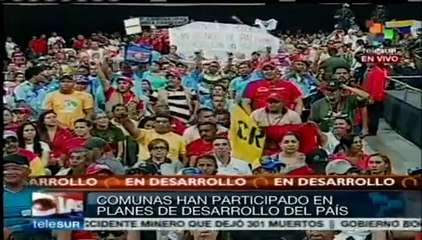 "Sin las comunas, imposible revolucionar la producción" en Venezuela