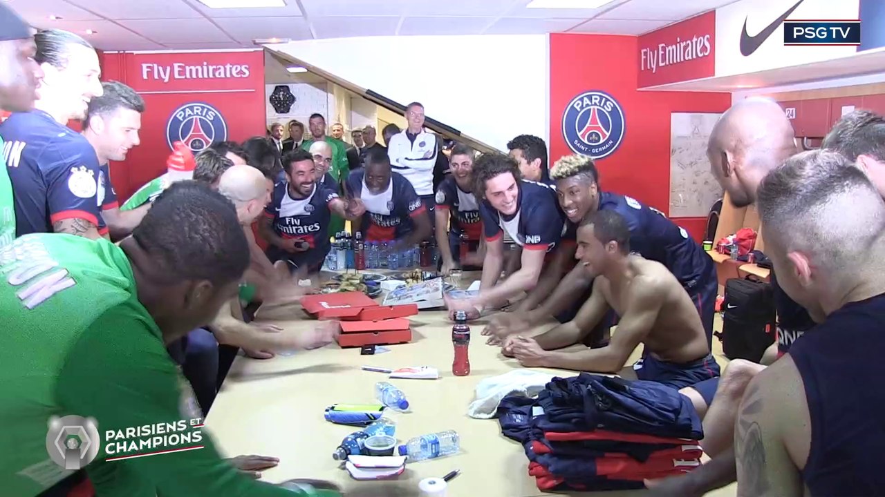 Les Parisiens fêtent le titre