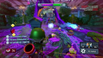 (thegamer) plants vs zombie garden warfare mode plantes et cimitieres map arpents des noix de nuit