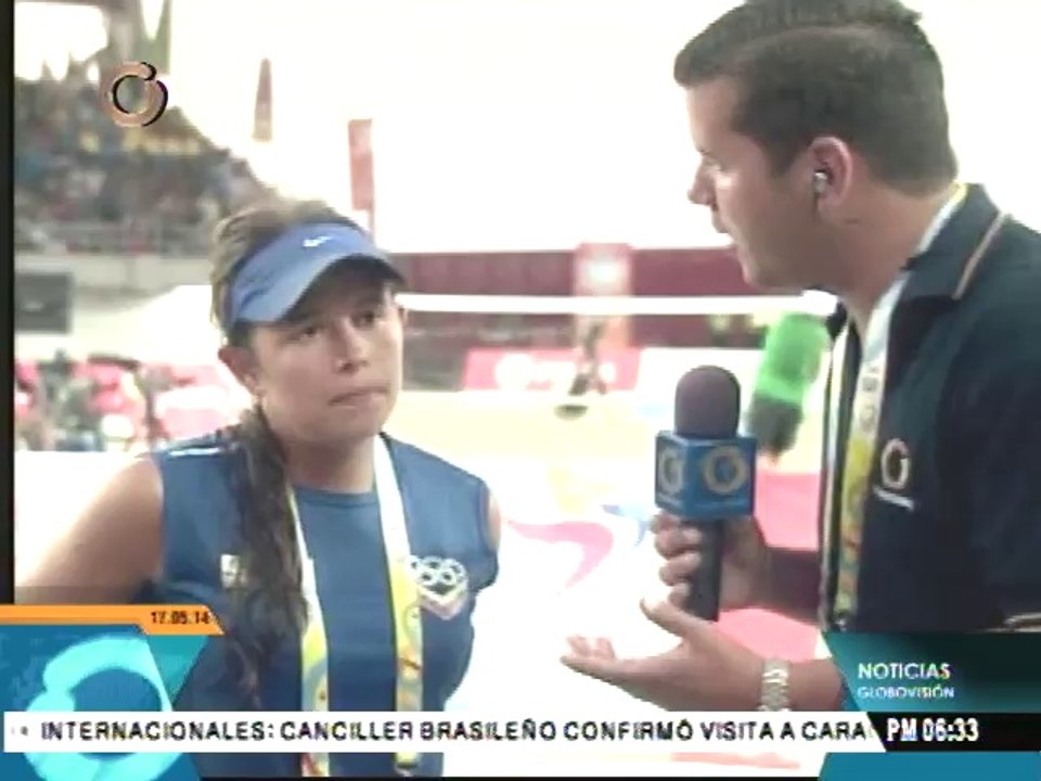 Criolla Patricia Díaz obtiene medalla de oro en Vargas 2014