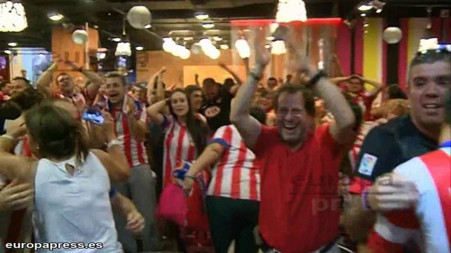 El Atlético de Madrid gana La Liga