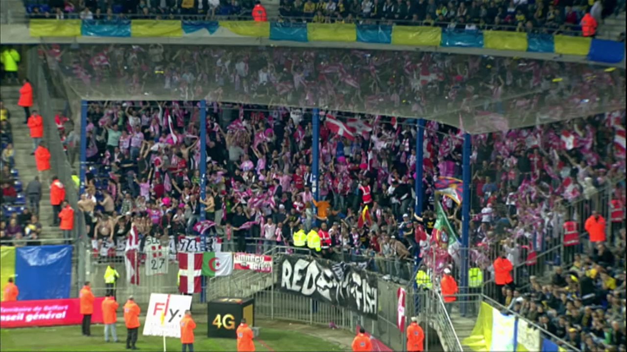 But Daniel WASS (72ème) - FC Sochaux-Montbéliard - Evian TG FC - (0-3) - 17/05/14 - (FCSM-ETG)