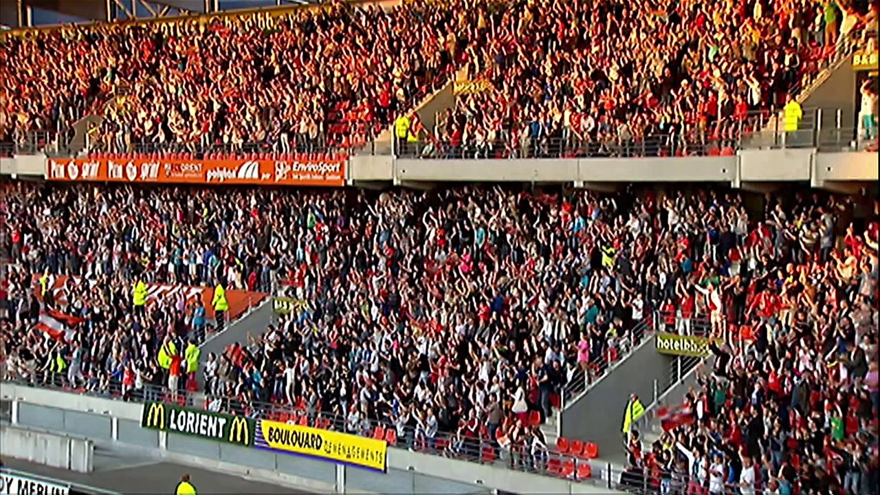 But Jérémie ALIADIERE (22ème) - FC Lorient - LOSC Lille - (1-4) - 17/05/14 - (FCL-LOSC)