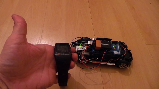 Chronos ile uzaktan kumandalı arac