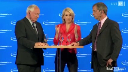 Swiss Eco Forum (2012) Oskar Lafontaine vs Nigel Farage