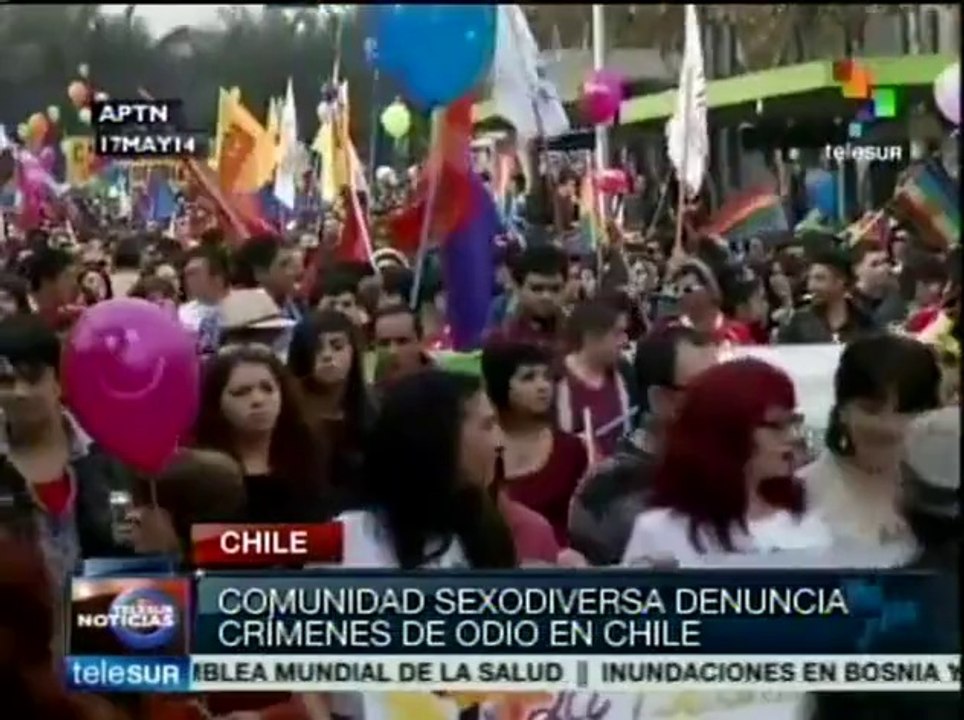 Emergen de la muerte civil celebraciones chilenas contra la homofobia