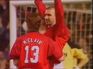 Eric Cantona goal and celebration