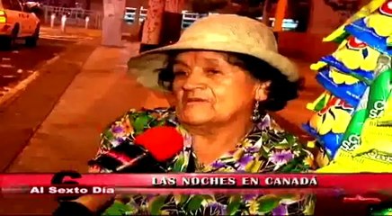 Las noches en Canadá: desolación y esperanza en las sombras de una avenida
