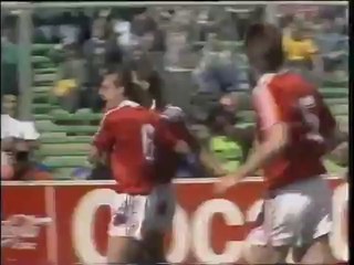 Estados Unidos - Checoslovaquia Minuto 25 1990 Gol de Tomas Skuhravy