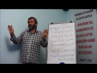 Mehmet Arslan'la Kur'an Arapçası Dersleri 1. Bölüm(14 Mayıs 2014)