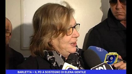 Barletta | Il PD a sostegno di Elena Gentile
