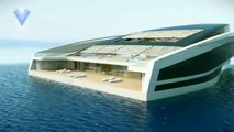 Yacht-house for Bill Gates's $ 1.4 billion