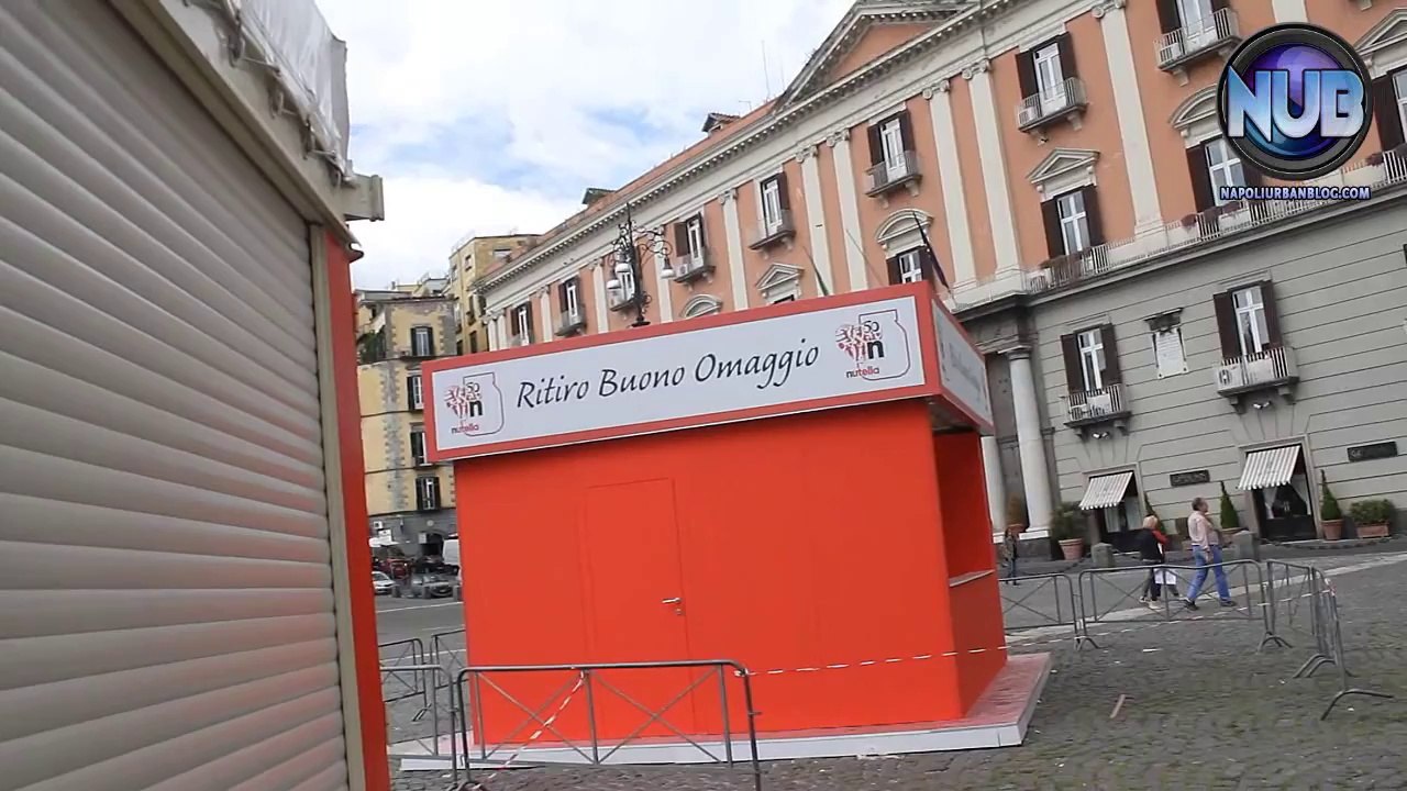 Nutella 50 - Il palco di Piazza del Plebiscito