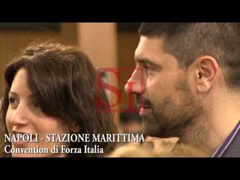 Napoli - Sosa alla convention di Forza Italia: Voterei Forza Napoli (17.05.14)
