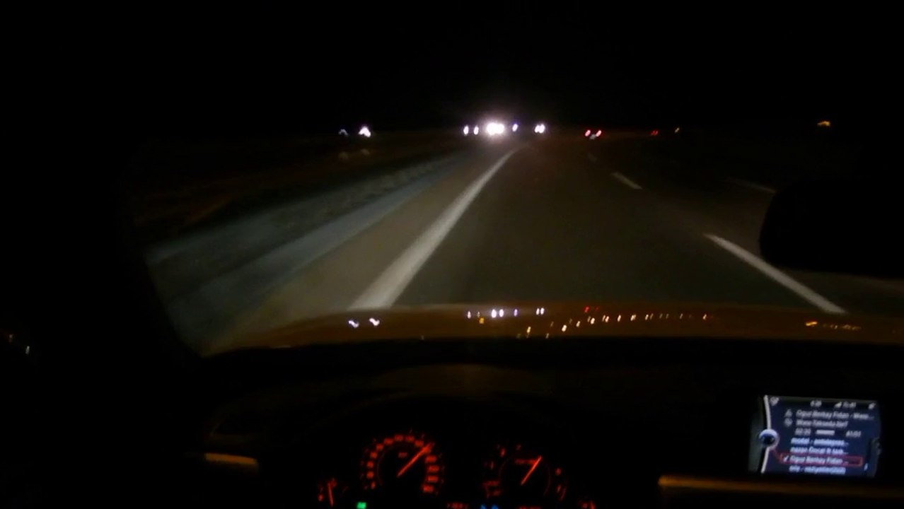 Bmw F30 316i M Sport 0-200 km/h Acceleration & Top Speed