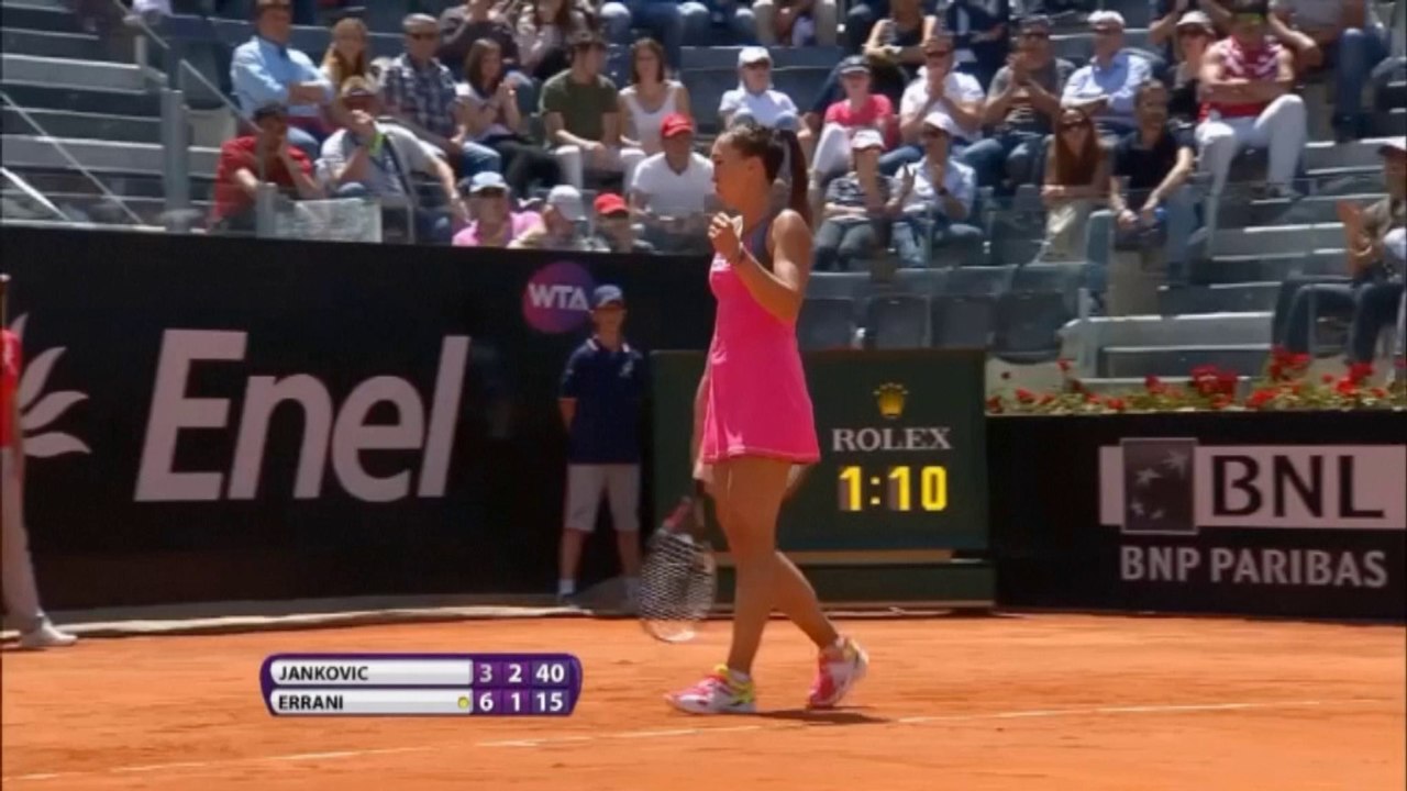 Rom: Errani greift nach Heim-Pokal