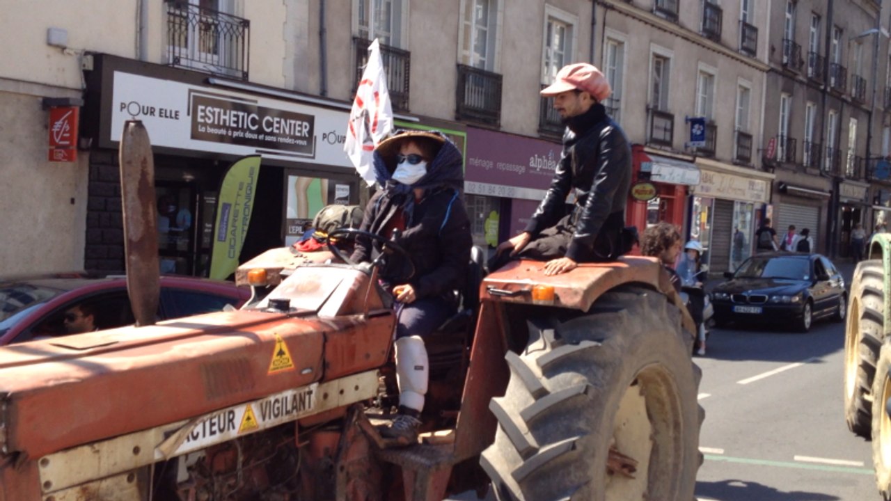 Manifestants contre la "répression"