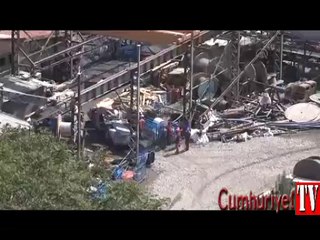 Soma’da madenin girişine duvar örüldü