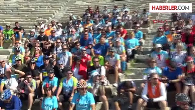 Bisikletliler Bodrum'dan Ayrıldı