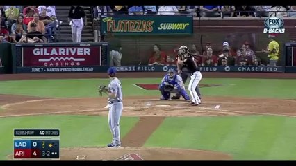 D-backs Rough Up Kershaw, Dodgers