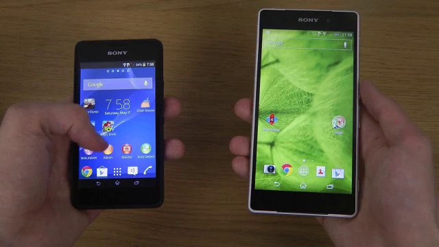 Sony Xperia E1 vs. Sony Xperia Z2