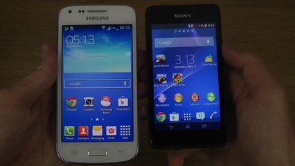 Sony Xperia E1 vs. Samsung Galaxy Core Plus