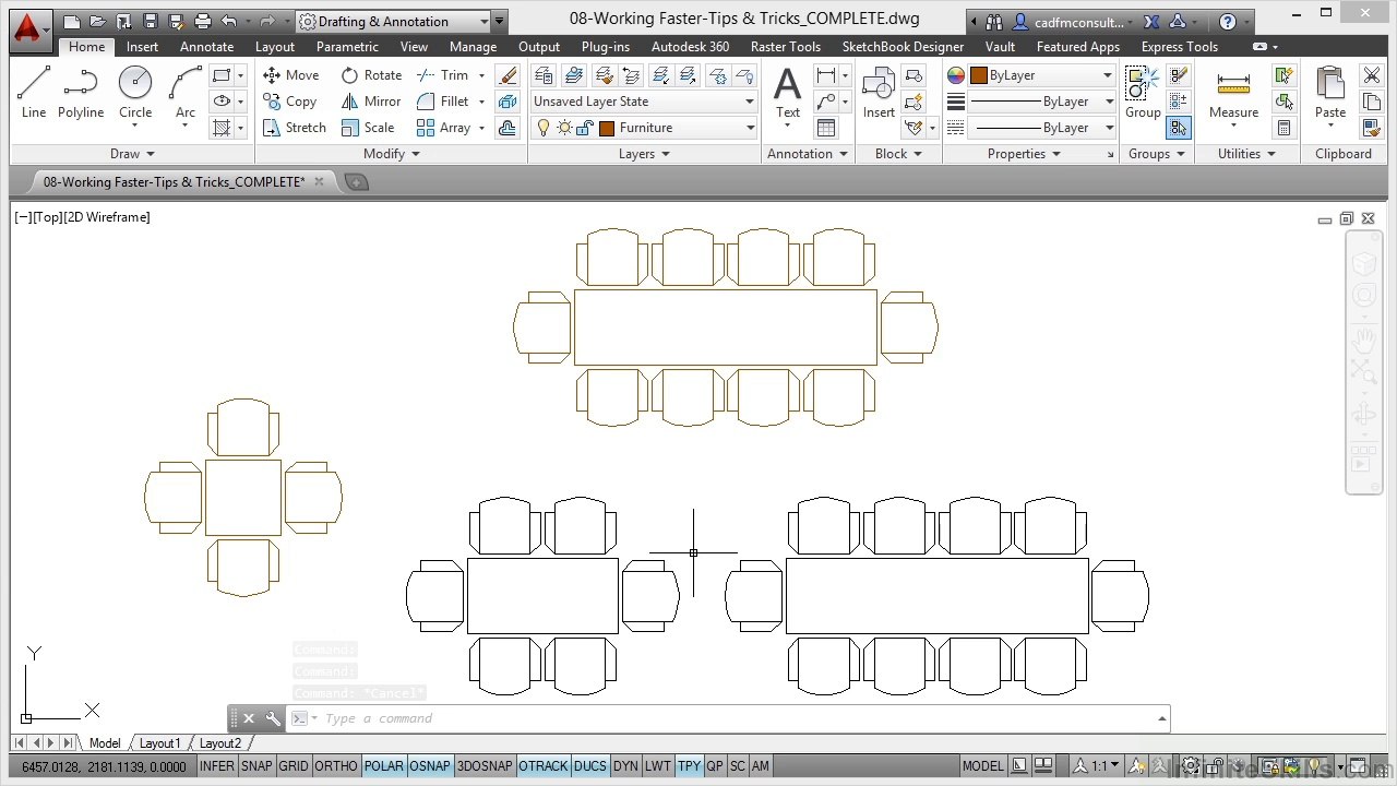 Work Smarter in  AutoCAD - 035