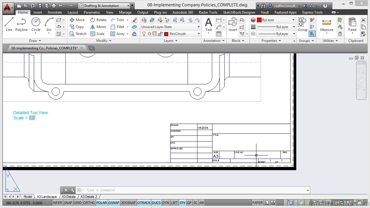 Work Smarter in  AutoCAD - 033