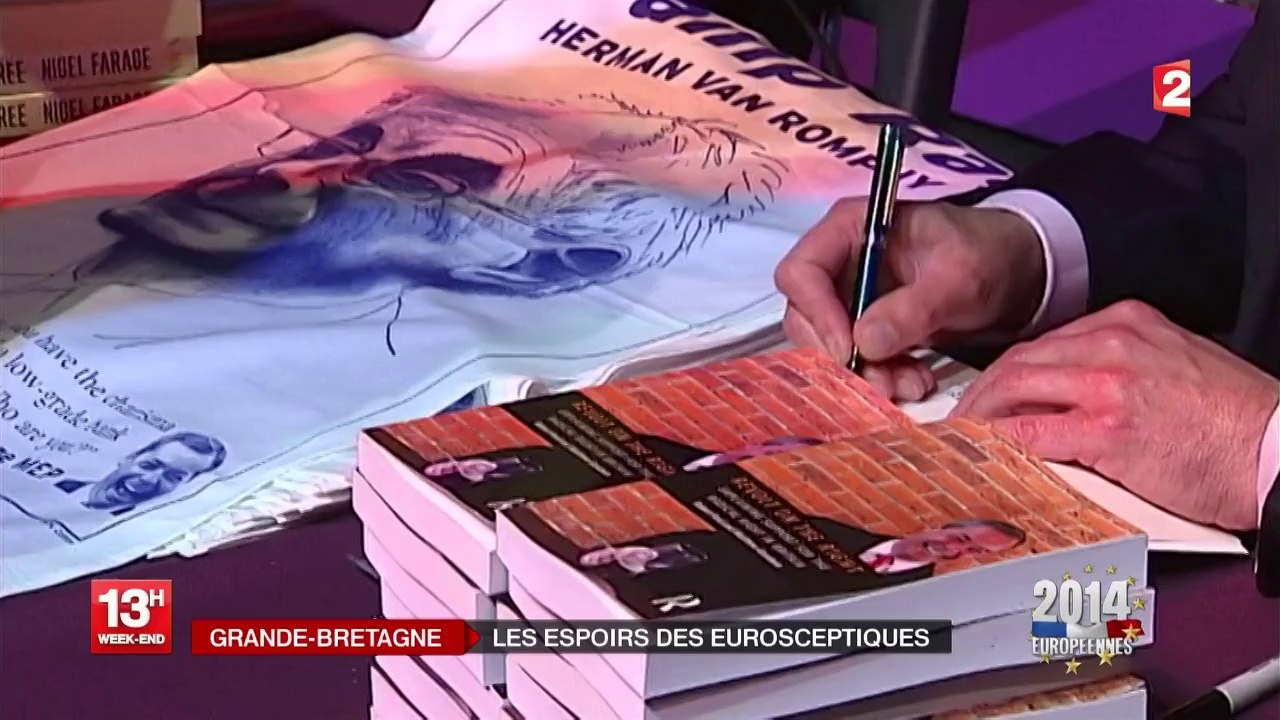 Européennes : les "eurosceptiques" britanniques, Nigel Farage à leur tête, sont favoris