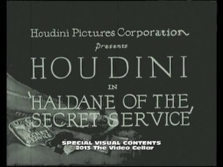 Haldane of the Secret Service (1923) Harry Houdini