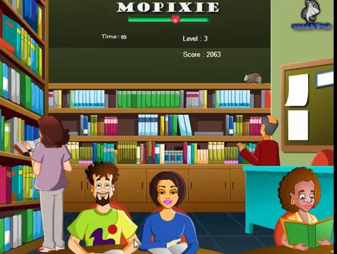 Library Kiss • Kissing games for Boys & Girls • Mopixie