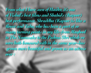 Irrfan Khan finds Shahid’s Haider as his best performance